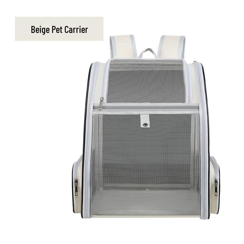 Portable Cross-Border Cat Backpack: Breathable, Foldable Outdoor Pet Bag Standard Version