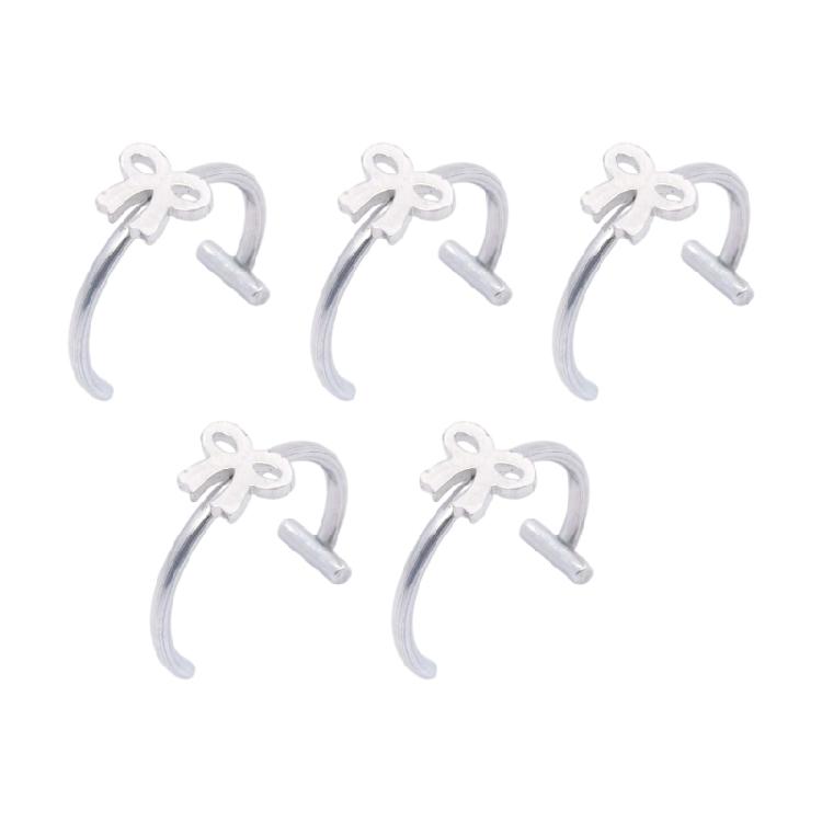Magnetic Imitation Lip Rings Stainless Steel Body Jewelry Without Piercing Comfortable Wear for Dances Party Supplies