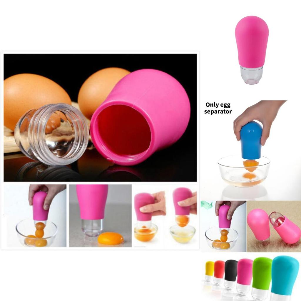 Egg Yolk And White Separator Silicone Tool For Home Chefs And Baking Fans