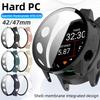 Tempered Glass + Case for Garmin Forerunner 970 570 42mm 47mm Glass Screen Protector & Hard PC Protective Bumper Accessories