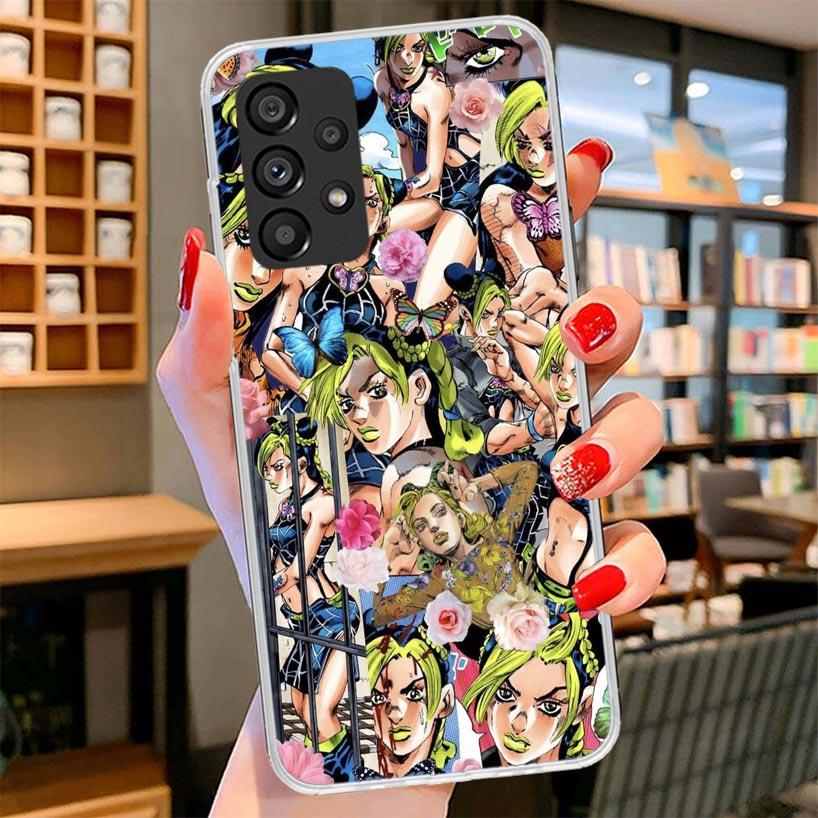 JoJo Bizarre Adventure Jolyne Cujoh Phone Case For Samsung Galaxy A17 A37 A57 A16 A26 A36 A56 A15 A25 A35 A55 A14 A24 A34 A54 A1