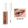 12 Colors Waterproof Metallic Liquid Eyeliner Long-lasting Green Gold Blue Sweatproof Quick-drying Eyeliner Pencil Eyes Makeup