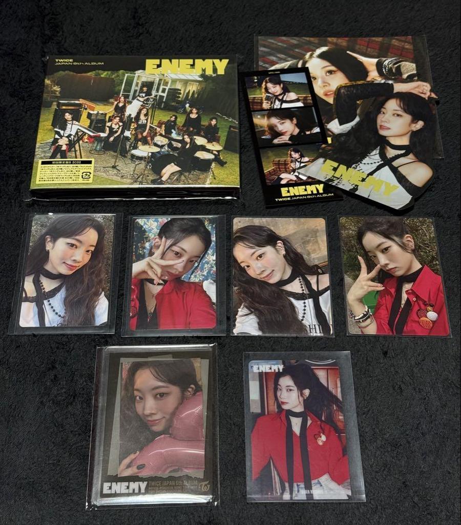 [USED] TWICE JAPAN 6th ALBUM ENEMY First Press Limited Edition B No missing songs