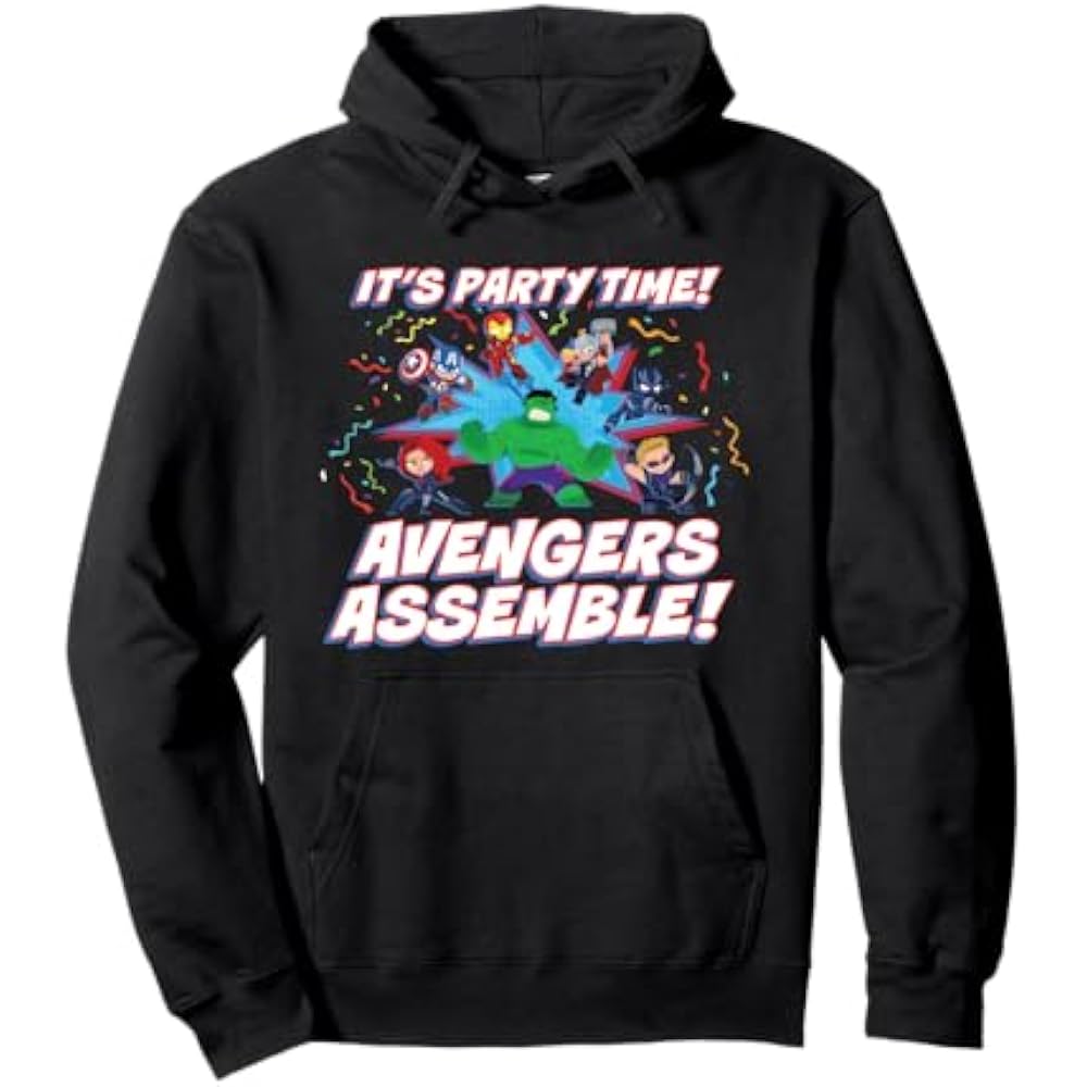 Marvel Avengers Toon Art It's Party Time — Avengers Assemble! hoodies