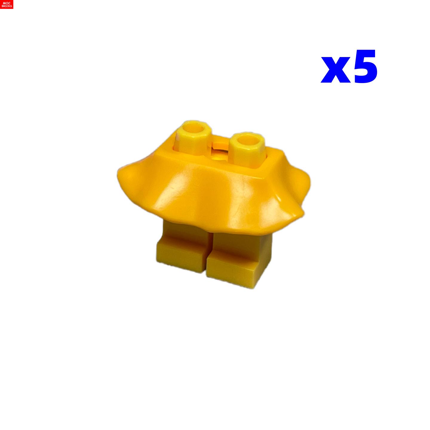 

Non-Toxic Moc Bricks 4Cm Figure Dress Skirt Body Wear Beautiful Woman Children Part Diy Accessories Kids Toys Gifts