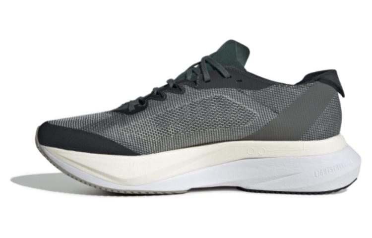 Adidas Adizero Boston 12 Fabric Abrasion Resistant Breathable Low top Carbon Plate Marathon Running Shoes Men s ID7249 42⅔