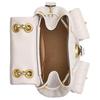 COACH Tabby Quilting Sheepskin Backpack Small Women's Chalk White CU076-B4HA