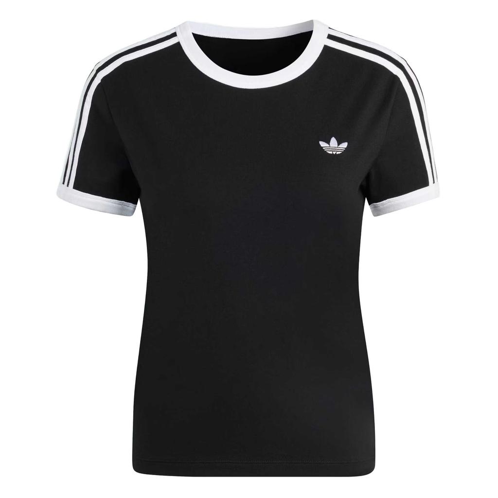Adidas Originals Adicolor Slim Fit Crew Neck Short Sleeve Regular T-Shirt Women tops KD7980