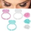 100 stücke Wimpernkleber Halter Tasse Wimpernverlängerung Schnell Wimpern Organizer Werkzeug