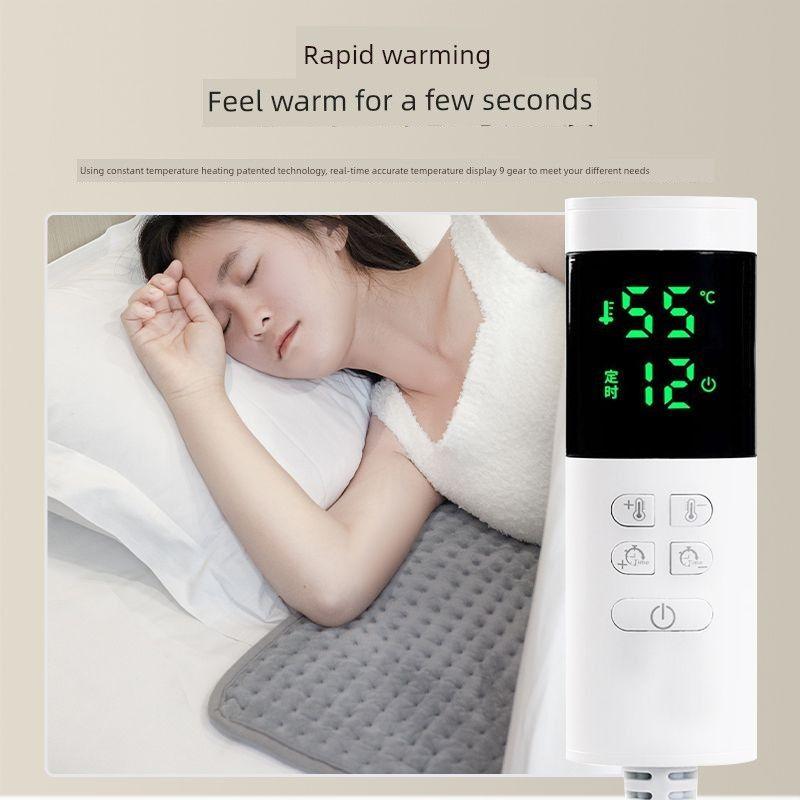 Compress Physiotherapy Heating Pad, Electric Heating Small Electric Blanket, Smart Home Constant Temperature Back Heating, Washable Electric Mattress