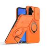 Sliding Camera Cover Armor Case For Samsung Galaxy A17 A27 A37 A57 A16 A26 A36 A56 A35 A55 5G Metal Ring Stand TPU Plastic Coque