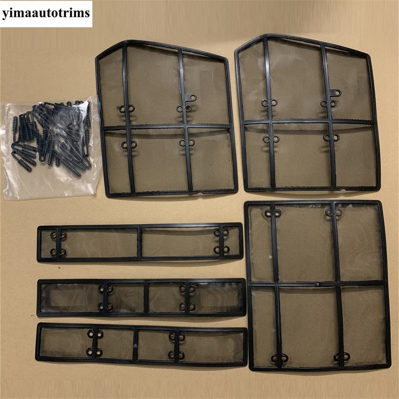 Car Front Grille ert ect Screening Mesh Net Protective Kit Accessories Fit For Toyota Land Cruiser Prado FJ150 2018 -