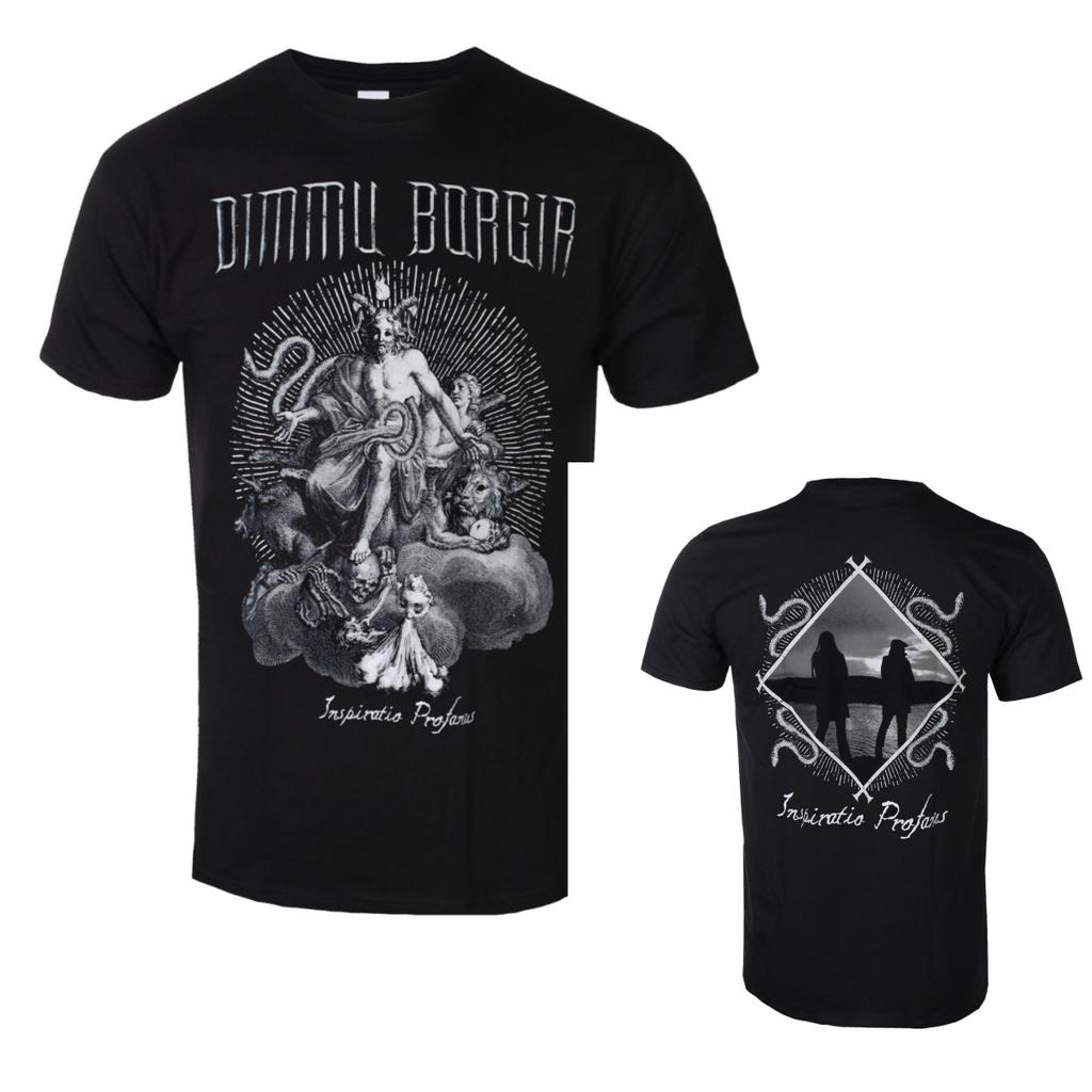 Tricou Bumbac Grafic Dimmu Borgir Unisex Vară Mânecă Scurtă Brand de Modă Tricou Casual de Lux Tricouri Vintage