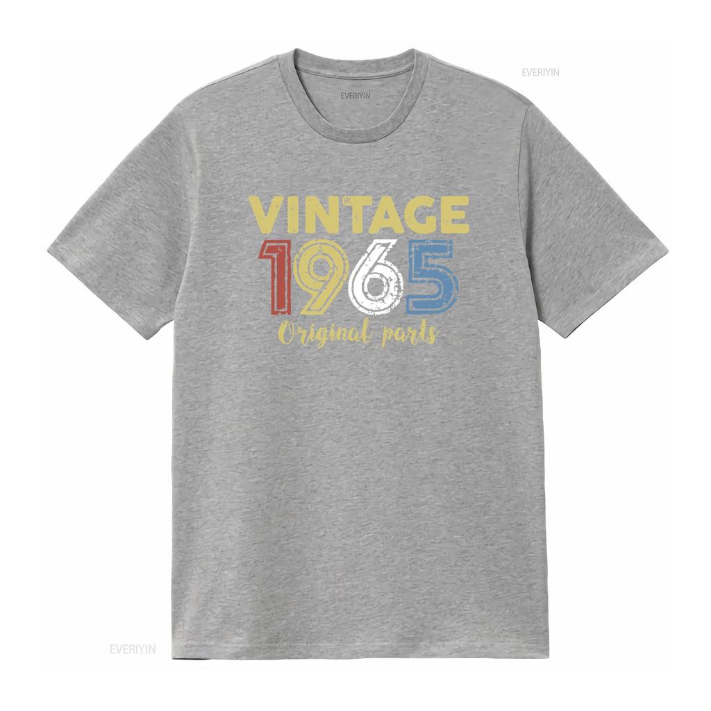 Ultrabasic Mens T Shirt Vintage 1965 Original Parts 59th Birthday Novelty 59 Years Vintage Washed Graphic Fashion Soft