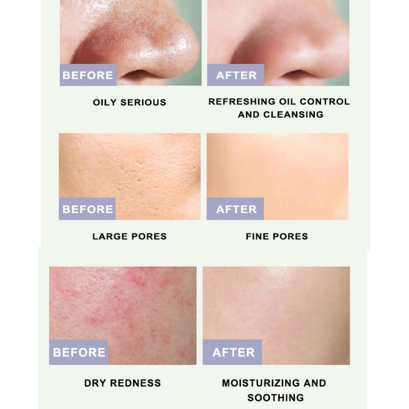 Čisticí pleťová maska Zelený čaj Čisticí tyčinka Maska Stahuje póry Hloubkový odstraňovač černých teček Čisticí hydratační maska na obličej 40g