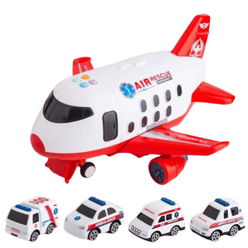 

Theme Model Airplane Model Toys Light Simulation DIY Children s Toys Kids Cars червоний