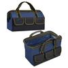 Robuste 600D Stoff Werkzeugtasche mit großem Fassungsvermögen und 14 Fächern, ideal für die Organisation von Werkzeugen und Zubehör