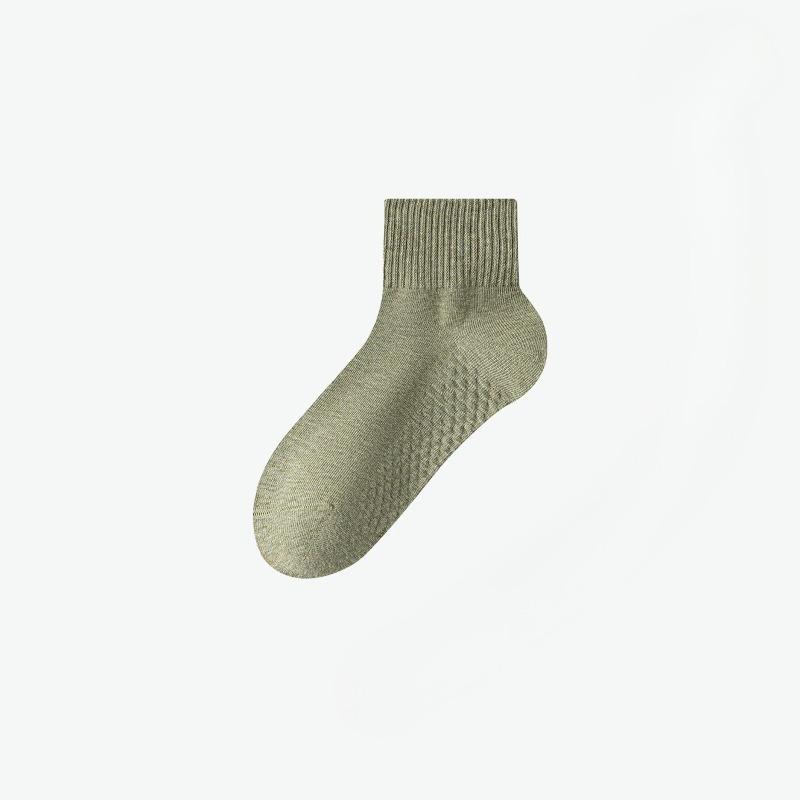 Female Autumn Leisure Pure Cotton Massage Bottom Essential Oil Moisturizing Deodorant Feet Boneless Sports Tube Socks