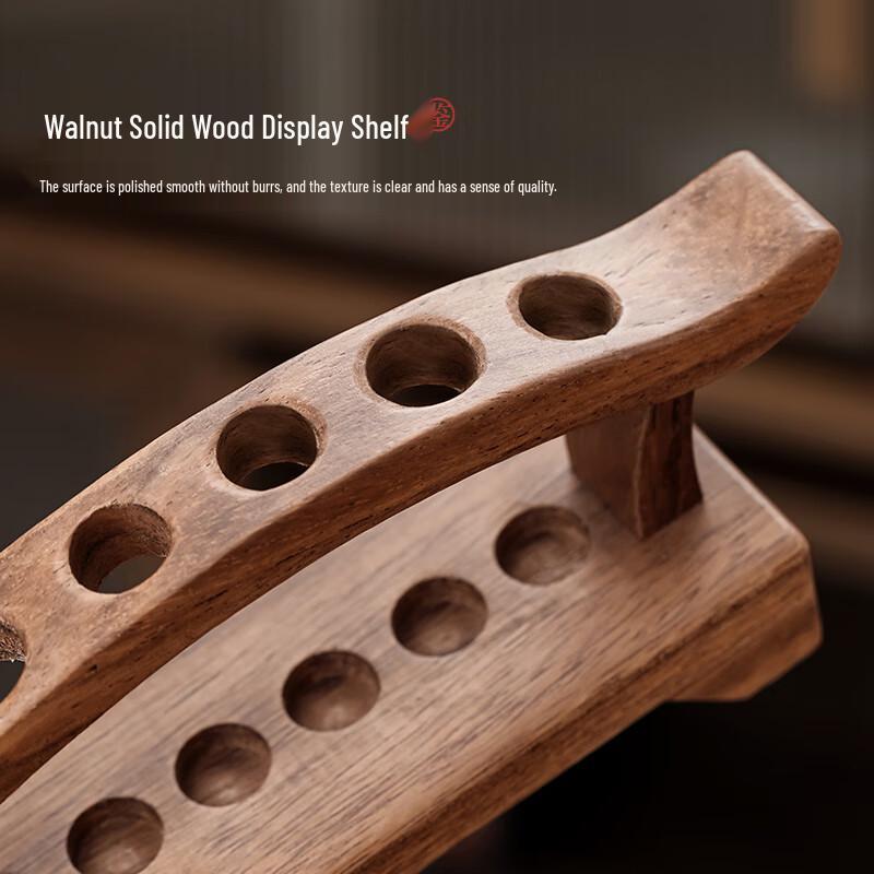 Shang Yan Fang Walnut Wood Tea Ceremony Tools Set