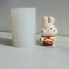 Cartoon Rabbit Chocolate Silicones Molds Cute Rabbit Fondant Decors Molds for DIY Decoration Making Soap Candle