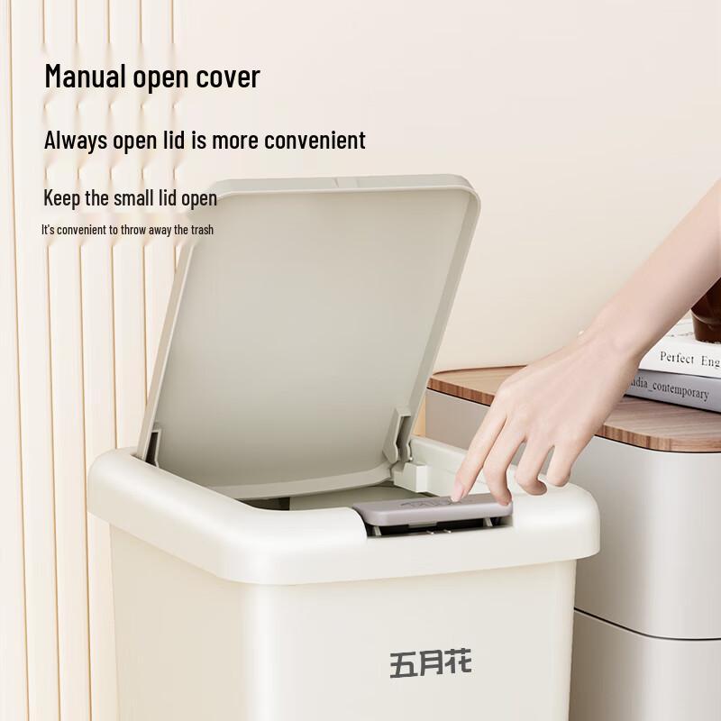 Mayflower koš na odpad s pedálem s dvojitým otevíráním