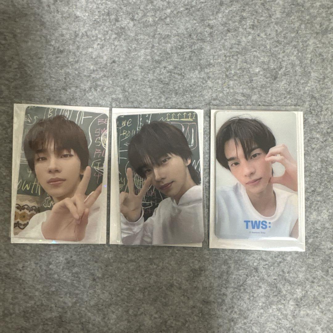 

[ИСПОЛЬЗУЕТСЯ] Коллекционная карточка TWS Rakidoro weverse jp uniba Signu