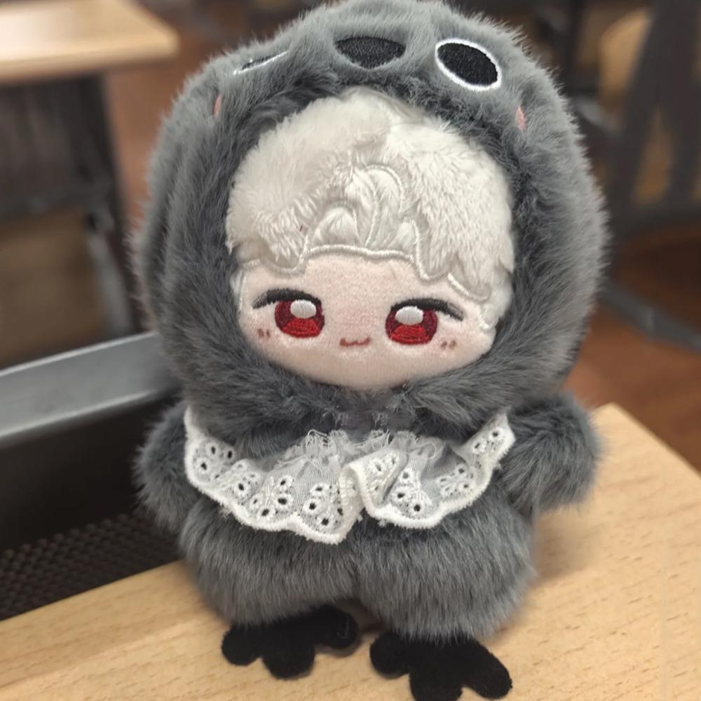 Replacement 10cm Cotton Doll Clothes Crow Jumpsuit Idol Doll Clothes 10cm Cotton Doll