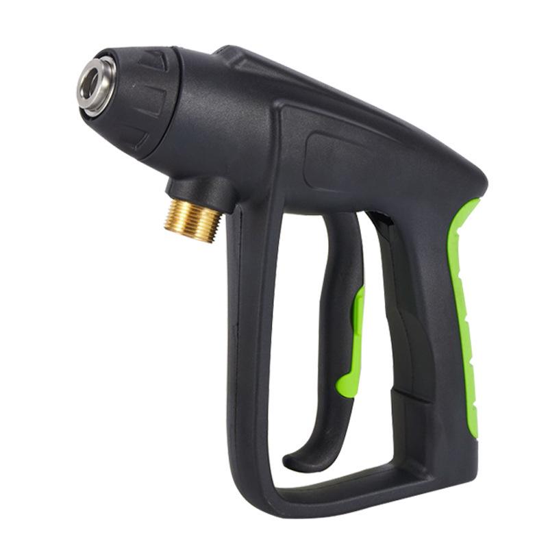 High-Pressure Foam Car Wash Gun with Self-Locking Spray Nozzle and Big Mouth Pot