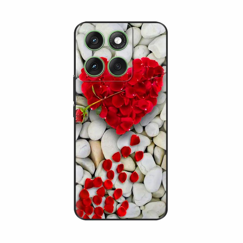 For Motorola Edge 60 Case Cute Liquid Silicone Phone Cases For Motorola Edge 60 Pro 60S Back Cover Funda For Moto Edge 60 Fusion
