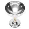 Ice Cream Serving Cup Stainless Steel Footed Ice Cream Cup for Dessert Fruit Salad Pudding B