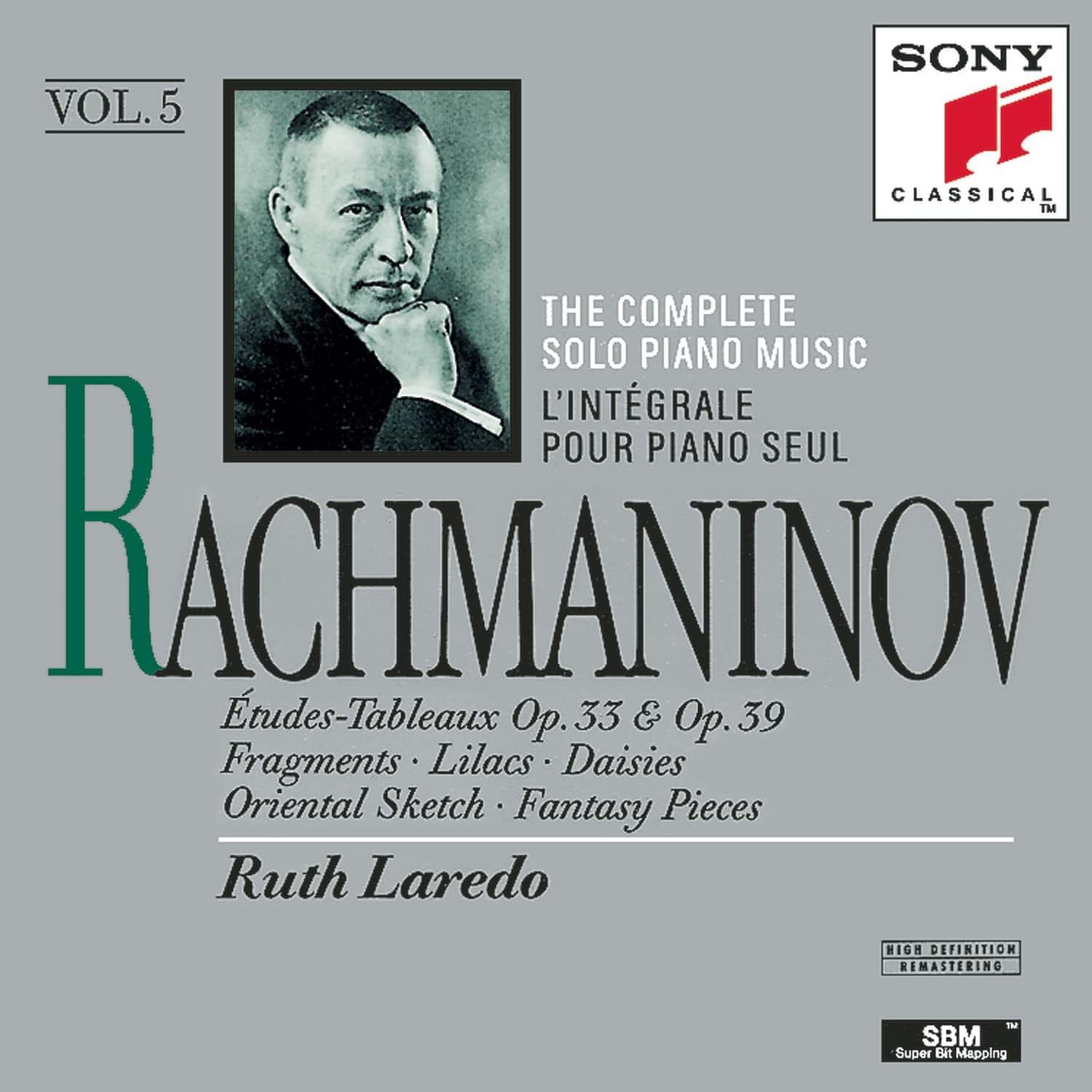 

CD S. RACHMANINOFF - Piano Works-Volume. 5 SMK48472 Unknown Classical Used
