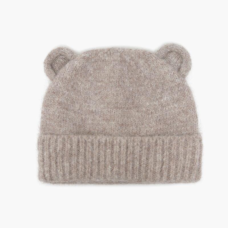 Amusement park kindergarten eared bear hat black