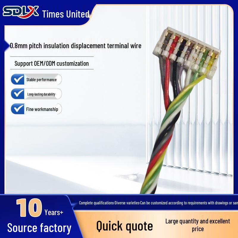 0.6mm Pitch Insulation Displacement Terminal Wire