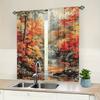 Autumn Forests and Deer   100% Polyester   Perfect for Blackout Curtains - UV Protection In Living Rooms   Kitchens   Offices and Be