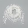 Cute Lace Flower Hair Scarf Vintage Sweet Headscarf Shawl Casual Triangle Head Scarf  Photography