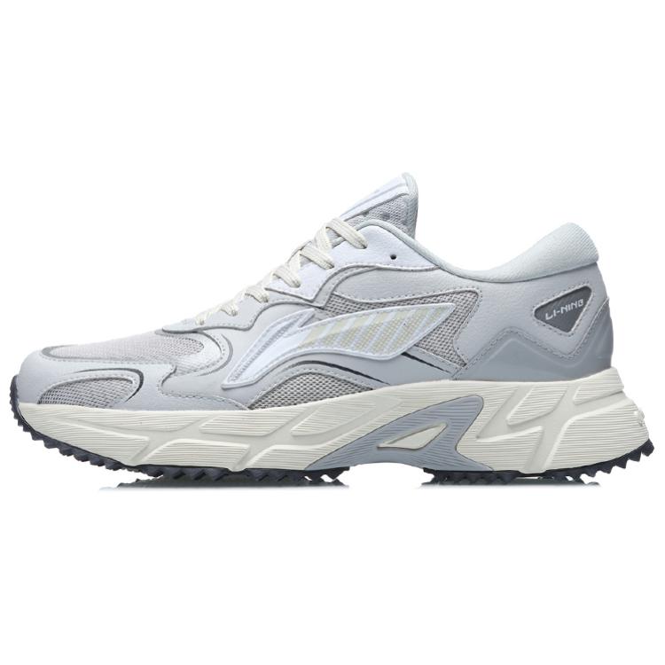 

Li-Ning Стильные беговые мужские кроссовки Антарктического серого цвета монетно-серые ARLS025-1 42⅓