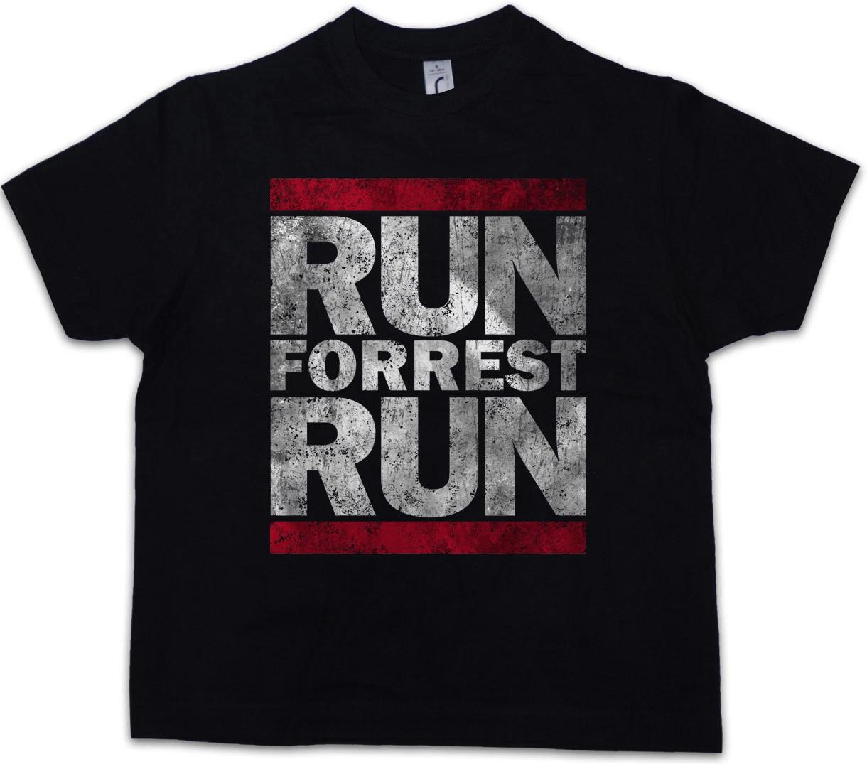 RUN FORREST RUN Kids Boys T-Shirt Run Fun Shirt DMC Lauf Forrest Lauf Gump Quote 160