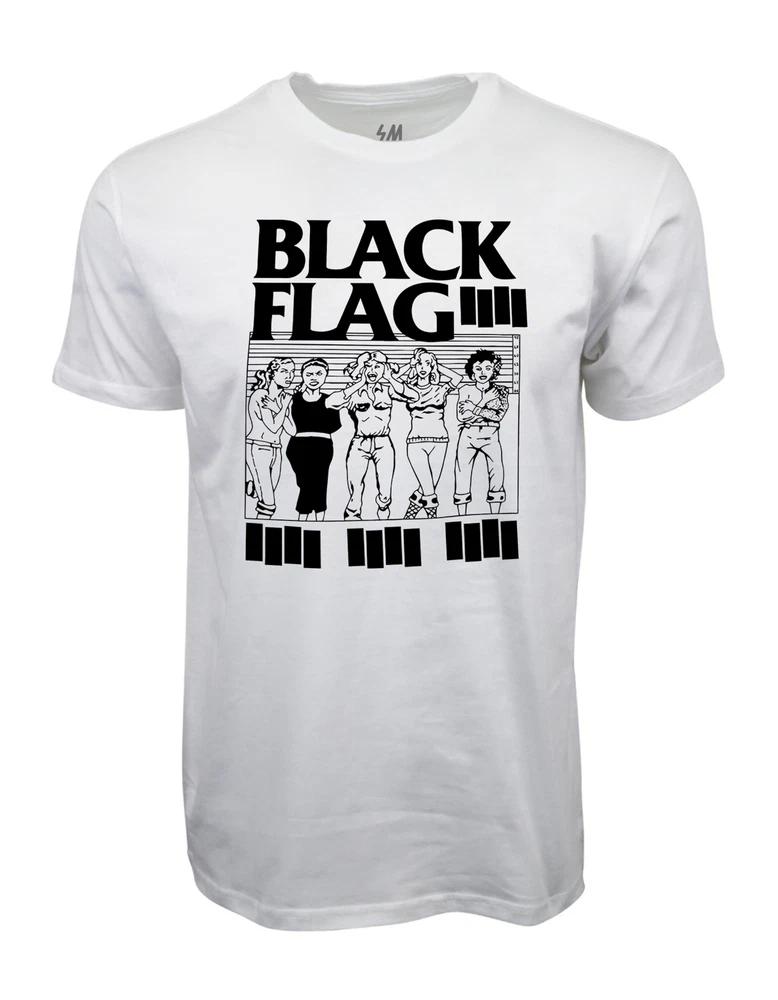 TheBlackFlag White Graphic T Shirt S