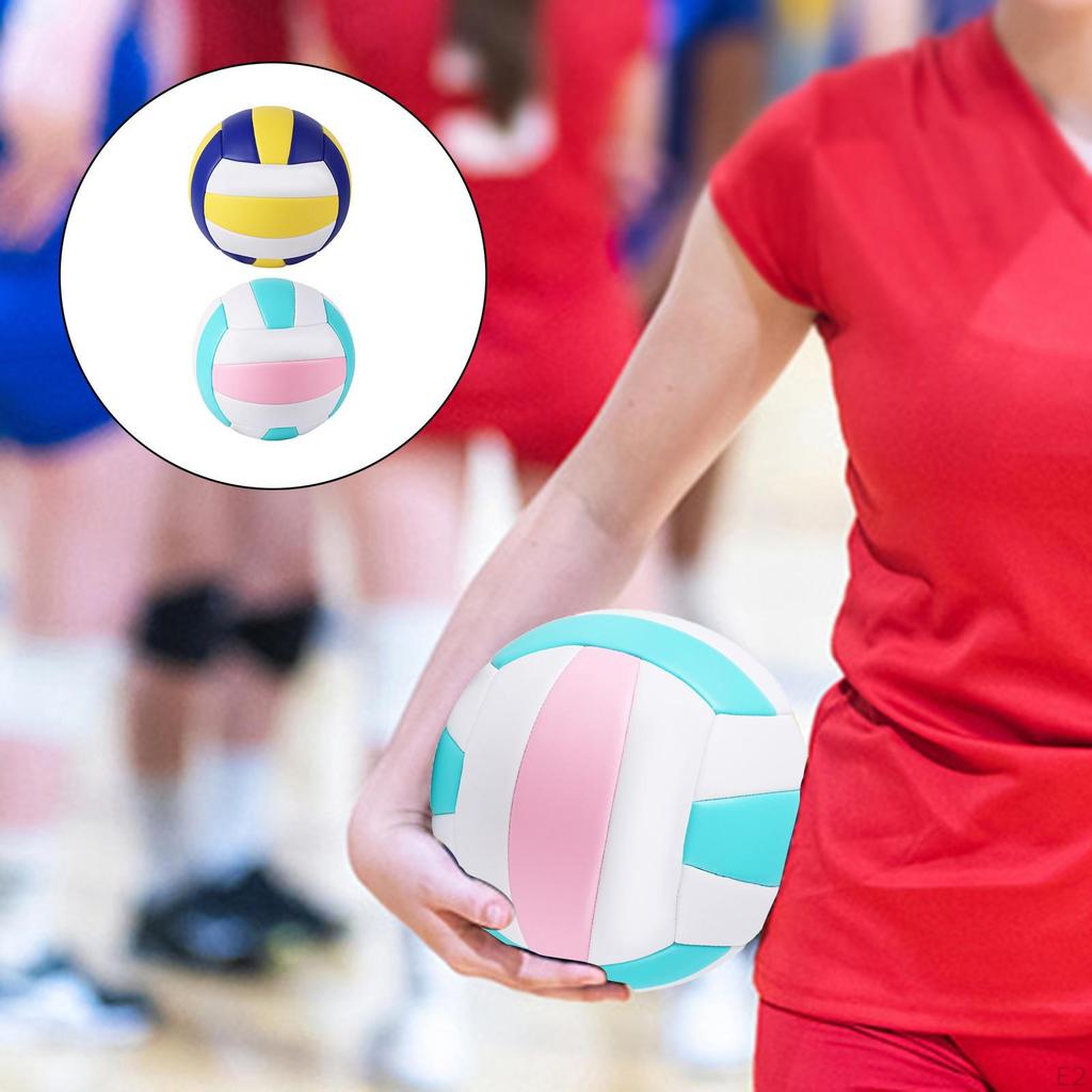 Hallenvolleyballball Größe 5 PU-Leder Weich Professioneller Standard Offiziell