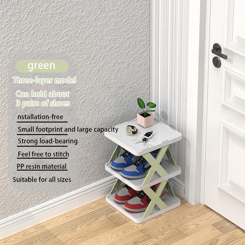 Multi-layer Shoes Racks Detachable Shoe Racks Stackable Removable Space Saving Multi-functional Slippers Holder Organizer