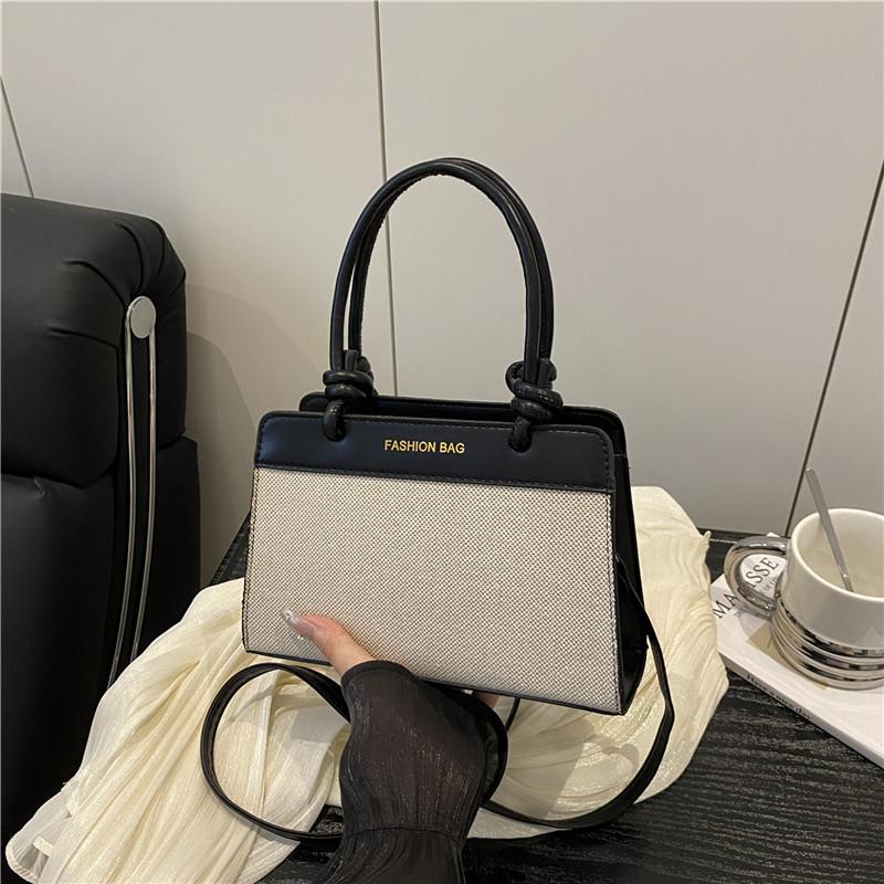 Korean Version of the Ladies Commuter Handbag - Large Capacity Retro Soft Durable Crossbody Bag Casual Fashion Chic Senior Sense of Bag