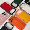 Crocodile Grain Apple 17Pro Max iPhone 15Pro Case: Trendy Girl Style for iPhone 12