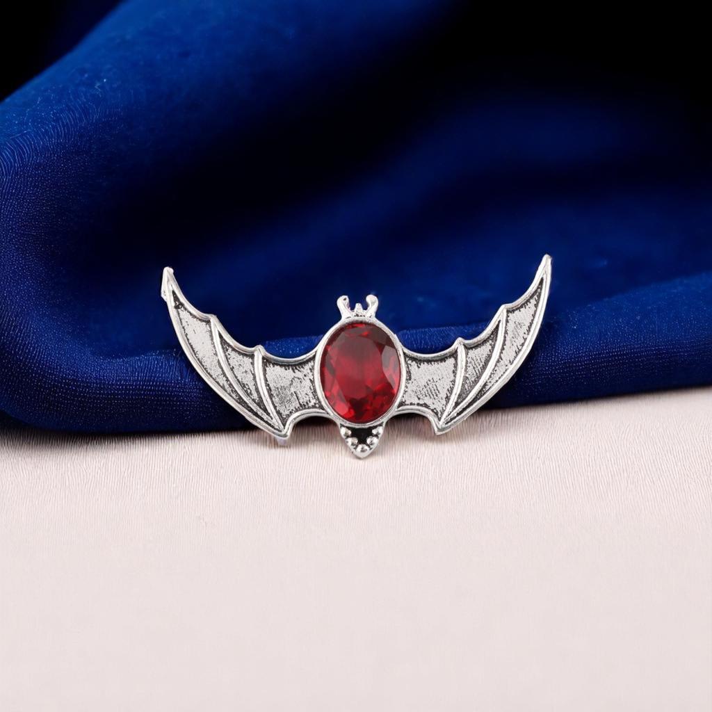 Natural Pink Rubellite Gemstone 925 Sterling Silver Jewelry Stylish Pendant 1" CP-33-13