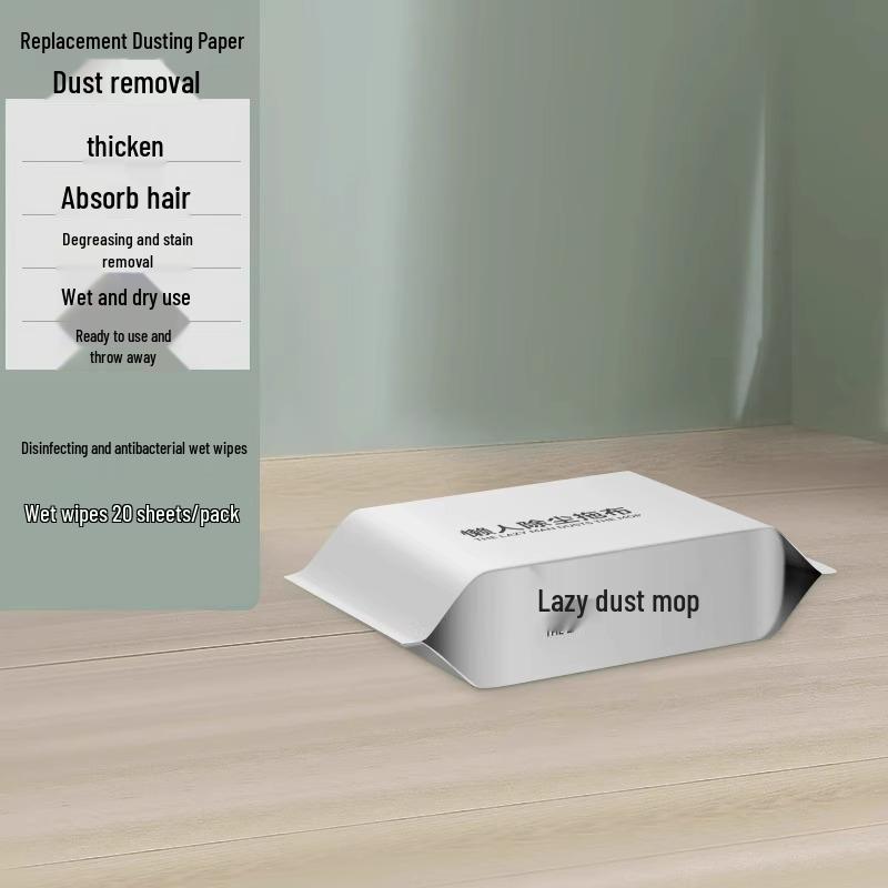 

Static Mop Disposable Wet Wipes: No-Rinse Cleaning for Floors