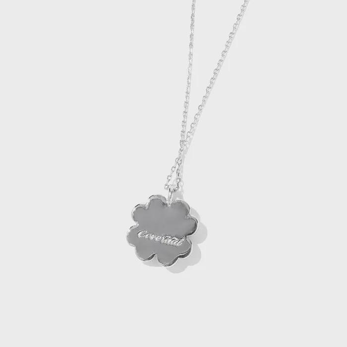 [Reorder] Women's Clover Neck LISSE Silver