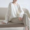 Hollow Out Thin Knitted Sweater for Women Simple and Lazy Style for Spring and Summer Pullover Sweater for Women Loose Top