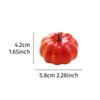 Realistic Halloween Pumpkin Ornaments Durable Festive Decorations Cute Photo Props for Yard Patio Party Display