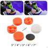 7 Pieces Car Polishing Pad Drill Buffer Kit Soft Elastic Sponge Lightweight for Coat Paints Waxing,