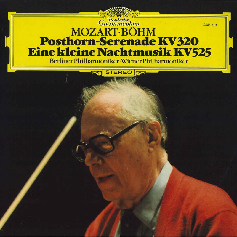 

LP Record WOLFGANG AMADEUS MOZART  KARL BHM - Posthorn-Serenade KV 320 / Eine Kle 2531191 Deutsche Grammo Germany Classical Used