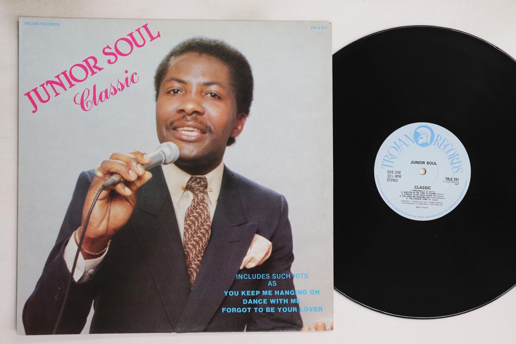 LP Record JUNIOR SOUL - Classic TRLS251 TROJAN RECORDS 1987 UK Reggae, Ska & Dub Used